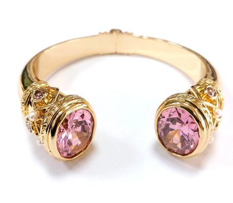 Infissi in ottone braccialetti braccialetti cuffetti gioielli granati pietre argento gioielli luccicanti CZ