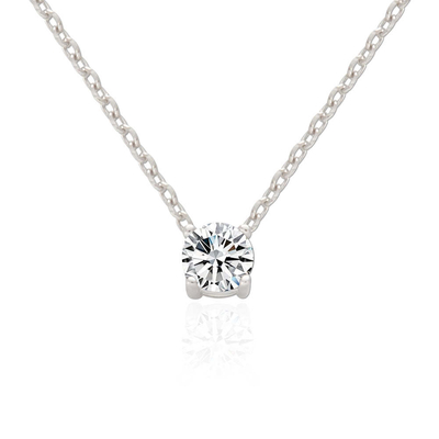ODM 8mm Sterling Silver Chain Chiara CZ 18k Gold Plated Chain