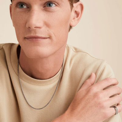 Manifattura 18K oro rivestito con scatola rotonda collana con spedizione veloce e logo personalizzabile