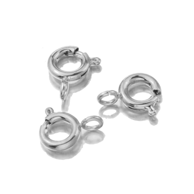 Collare per bambini in smalto unicorno colletto 925 Sterling Silver Bianco Dorato