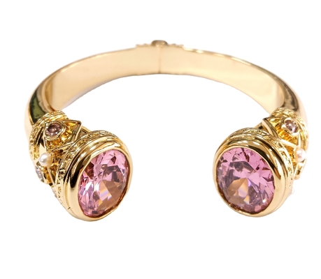 Tipo religioso Altri gioielli d'argento Granate pietre di ottone Bracciale bracciale bracciale