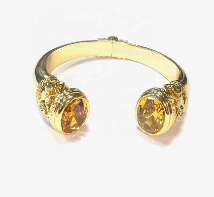 Tipo religioso Altri gioielli d'argento Granate pietre di ottone Bracciale bracciale bracciale