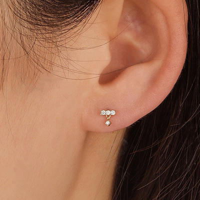 Orecchini per donne in argento in 925 sterling personalizzati