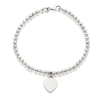 Braccialetto a forma di cuore e di albero incantato con perline 925 Sterling Silver per braccialetti da donna