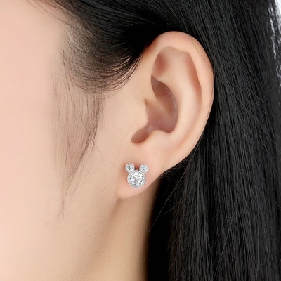 Apprezzamento da parte di terzi Certificato Bambini Gioielli 925 Sterling Silver Mouse Earrings