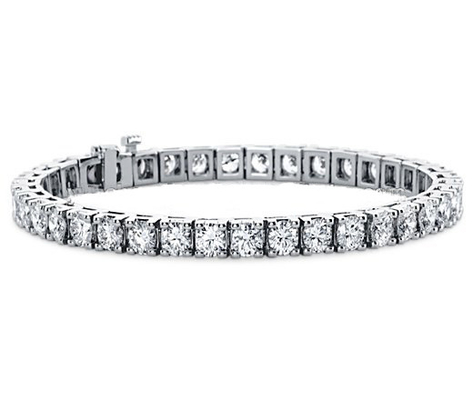 925 Sterling Silver Gold Plated 3mm Moissanite Diamond Tenis Bracelet Pietra Opzione colore