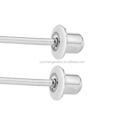 Blu farfalla e chiaramente CZ orecchini per bambini personalizzati 925 Sterling Silver