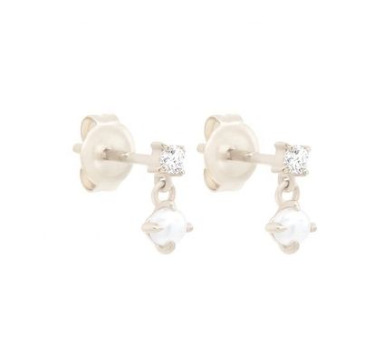 925 Sterling Silver Drop orecchini fatti a mano da donna per ragazze