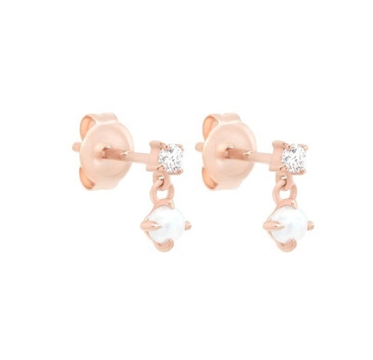 925 Sterling Silver Drop orecchini fatti a mano da donna per ragazze
