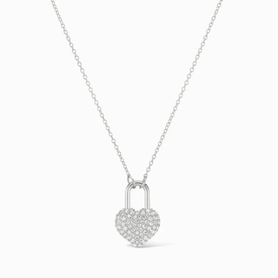 Moderno Dorato 925 Sterling Argento Cuore Medaglione Incantatore Pendente Colletto