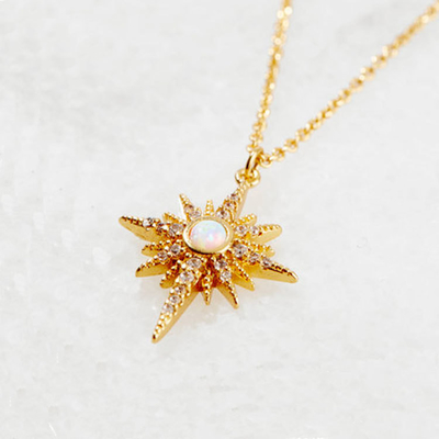 Colletto 925 Starburst in argento
