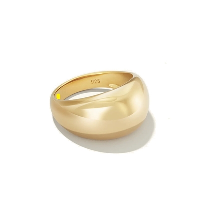 Anello a cupola in argento 925
