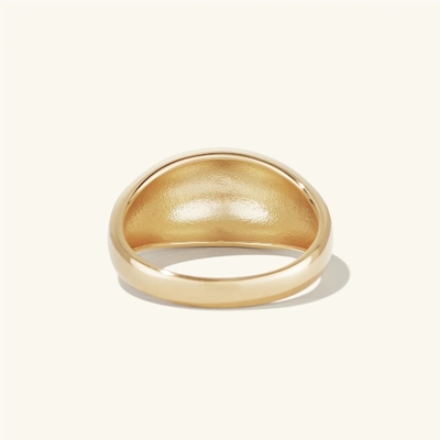 Anello a cupola in argento 925