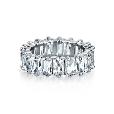 Anelli da sposa CZ Infinity 925 in argento