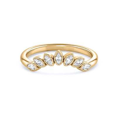 925 Sterling Silver CZ Gemstone Diamond Ring Anello di nozze impilabile Gioielli