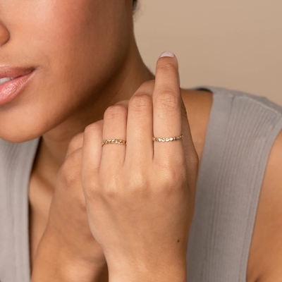 Anello in argento 925 in forma personalizzata