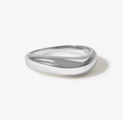 US5-US10 925 Sterling Silver Stackable Rings 18K Gold Plated