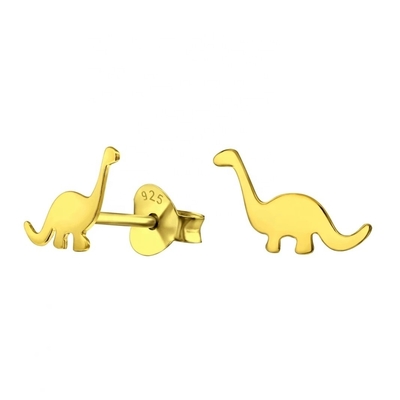 Orecchini di dinosauro per bambini 925 Sterling Silver Mini