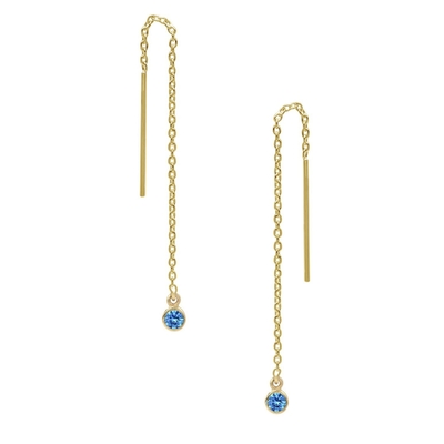 925 Sterling Sterling Simply 18k Gold Plaked Women's Drop Drop Dlowing Earring