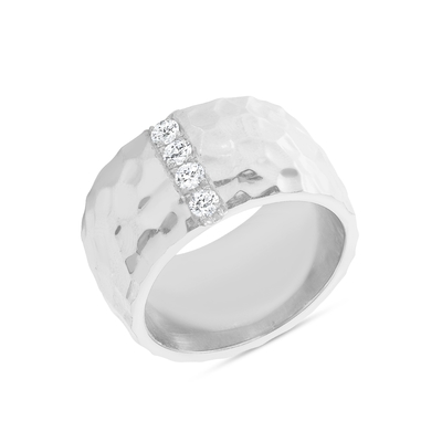 Dimensioni 6 - Dimensioni 10 Maschile Eternity Band 18K Anelli in ottone placcati in oro
