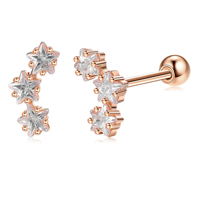 Orecchini in zirconia cubica per donne accessori