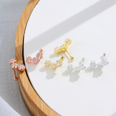 Orecchini in zirconia cubica per donne accessori
