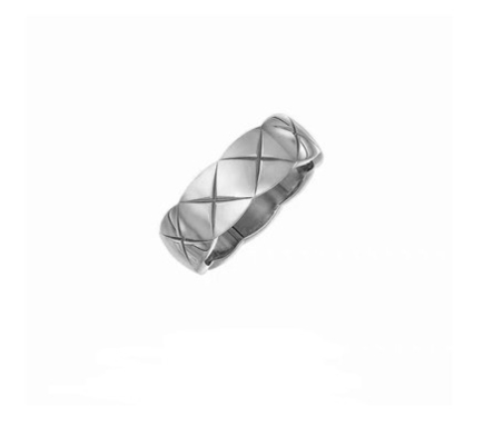 Antico 18K oro coppia coda femminile 925 Sterling Argento anello di nozze medio