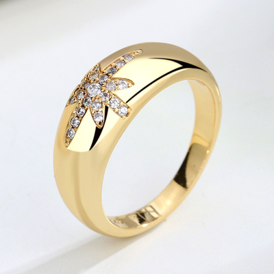 Unisex Alibaba-Online-Shopping Anelli in oro Starburst in argento 925