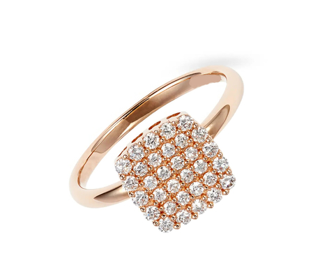 2024 Anelli Brasiliani Pave Bianco CZ Anello d'argento per gioielleria di lusso Accessoiri di moda