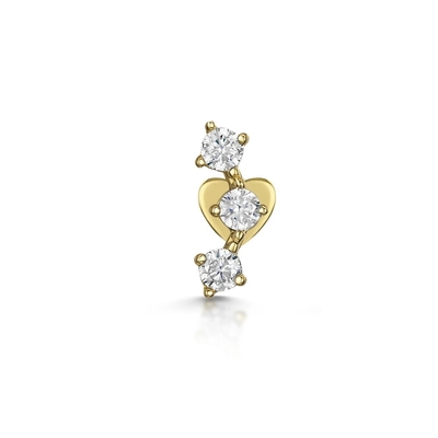 OEM Constella Stud orecchini 925 18k Oro Bianco Stud orecchini