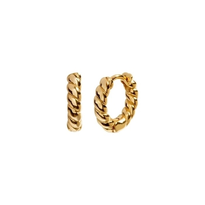 18K Oro Dichiarazione Anelli a cerchio Dichiarazione 925 Anelli in argento sterling