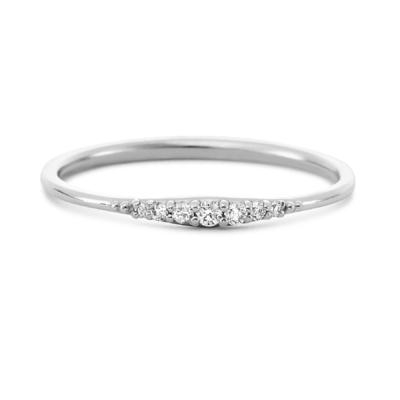 Semplicemente 14K oro rivestito Manifattura Impilazione sottile 925 Sterling anelli d'argento