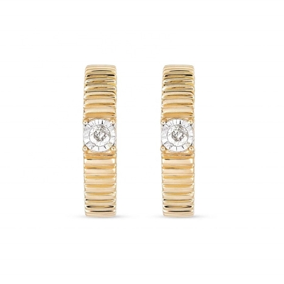 Dames Cubic Zirconia diamanti anelli a gancio ottone rotondo taglio brillante