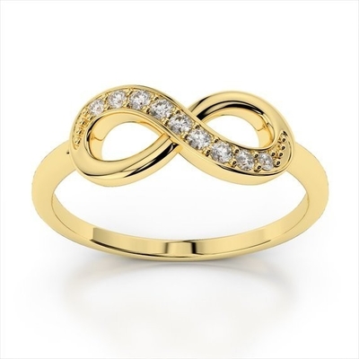 Anelli Infiniti in 925 Sterling Silver per un amore eterno