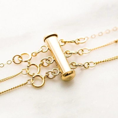 Gioielli in argento sterling 925 Nuovi amuleti in 18 carati in oro