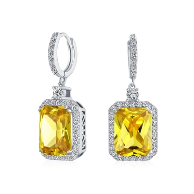 925 Sterling Silver Material Type Top Sales Bianco Oro Placcato Dangle Bridal Orecchini