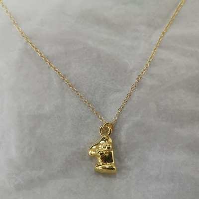 Venere femminilità 18K oro placcato 925 Sterling argento riempito pendente collana per la festa