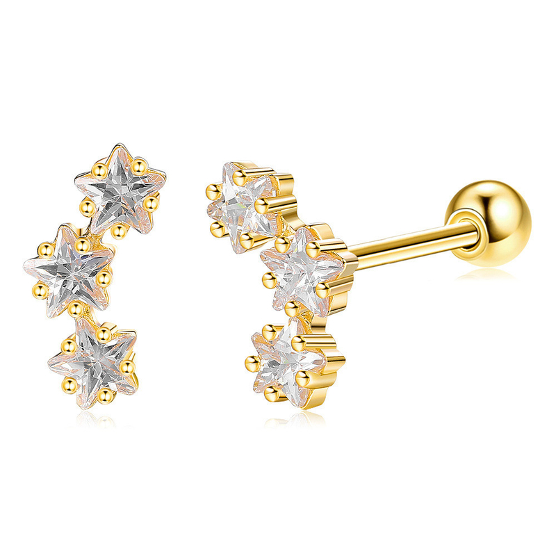 Orecchini in zirconia cubica per donne accessori
