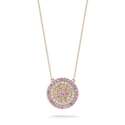 Collare blu e bianco CZ cerchio a forma di 925 sterling silver per il look straordinario delle ragazze
