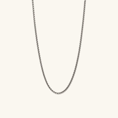 Manifattura 18K oro rivestito con scatola rotonda collana con spedizione veloce e logo personalizzabile