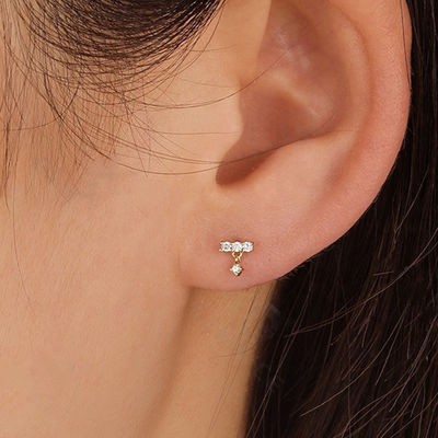 Orecchini per donne in argento in 925 sterling personalizzati