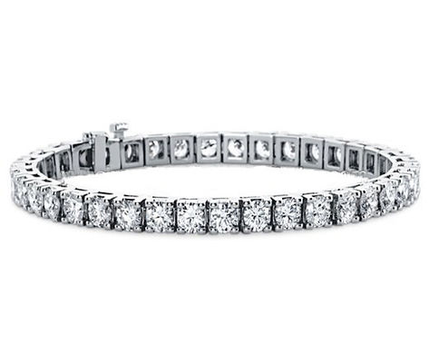 925 Sterling Silver Gold Plated 3mm Moissanite Diamond Tenis Bracelet Pietra Opzione colore
