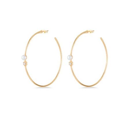 Orecchini per perle d'acqua dolce da 4 mm a 4,5 mm