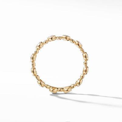 Classics Zircon Eternity Band Gioielli dorati US Size 10 Chiaro CZ Anello