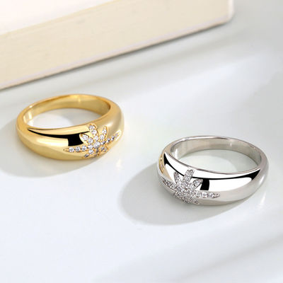 Unisex Alibaba-Online-Shopping Anelli in oro Starburst in argento 925