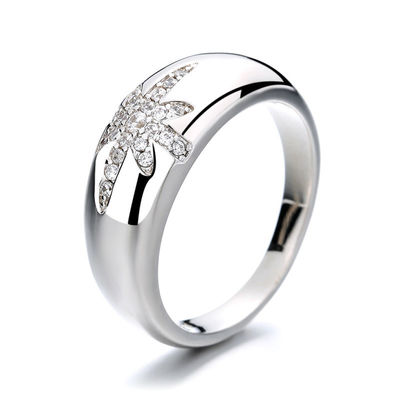 Unisex Alibaba-Online-Shopping Anelli in oro Starburst in argento 925