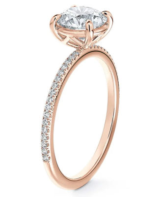 925 Sterling Silver Brasile Rondo Bianco CZ Anello di fidanzamento Gioielli pregiati Accessori