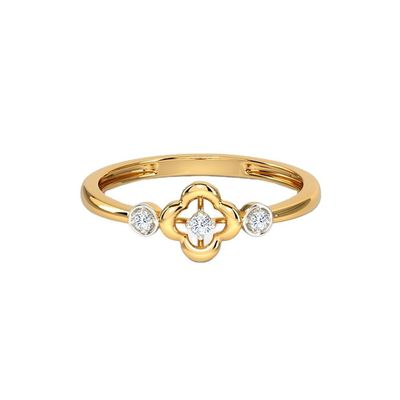 Anelli per Unisex 925 Sterling Silver Triad Clover Ring su Brazilian Ring Band Gioielli
