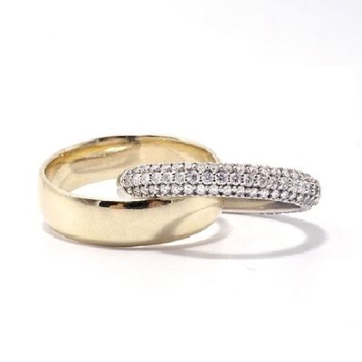 Moda Anelli unisex anelli a rotelle anello a cupola anello di diamante anello di oro placcato anello d' argento sterling