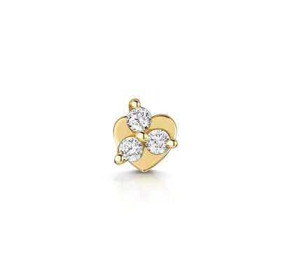 OEM Constella Stud orecchini 925 18k Oro Bianco Stud orecchini